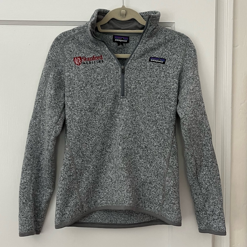 Stanford Medicine embroidered Patagonia Better Sweater 1/4 Zip Fleece Jacket 💚🩺